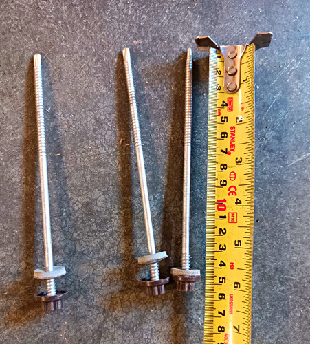Steel hex drive screws - steel, screws,