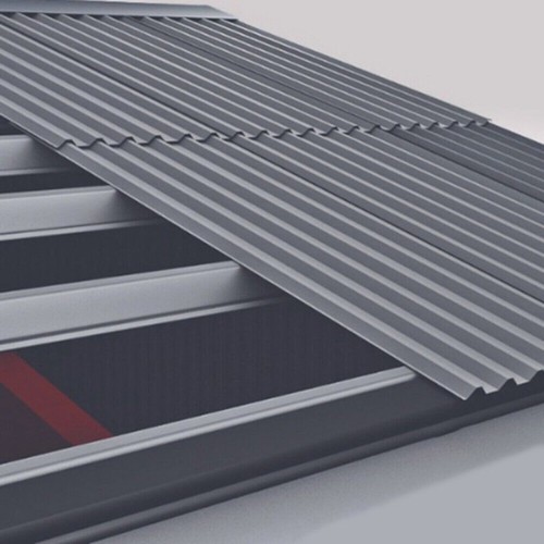 Sheets corrugated metal - 12, of