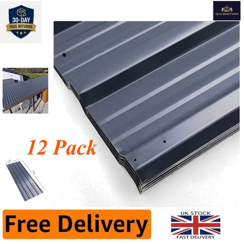 12x roof sheets corrugated - roof,