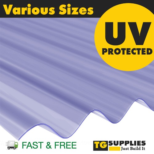 High impact clear corrugated - clear,