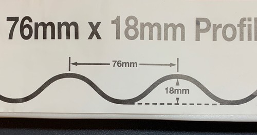 76mm 18mm white - x,