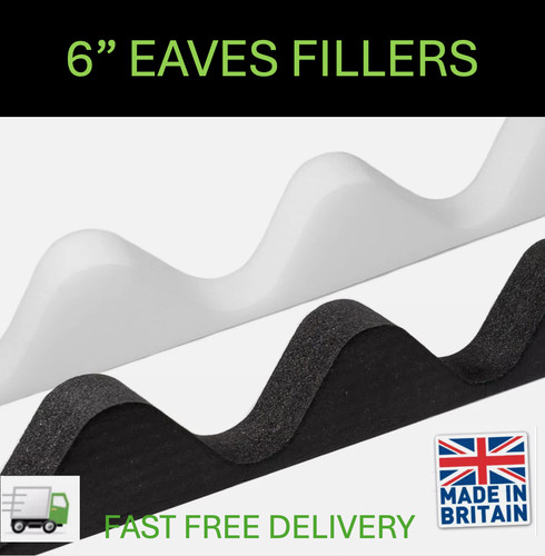 Eaves filler corrugated - 6",