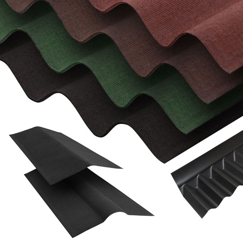 Corrugated roof sheet bitumen - roof,