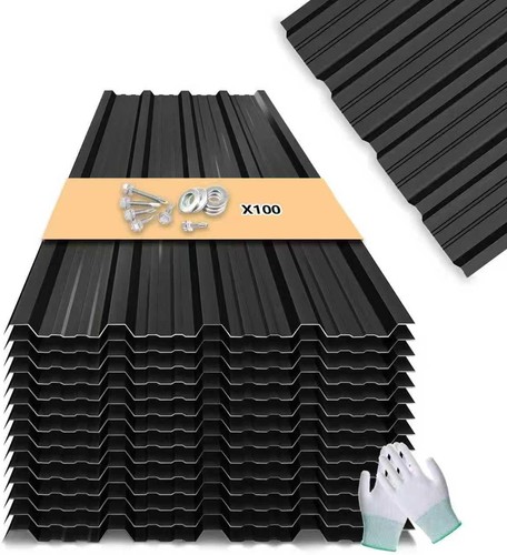 12x metal galvanized - galvanized, roof