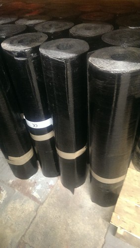 Black mineral felt - torch, on